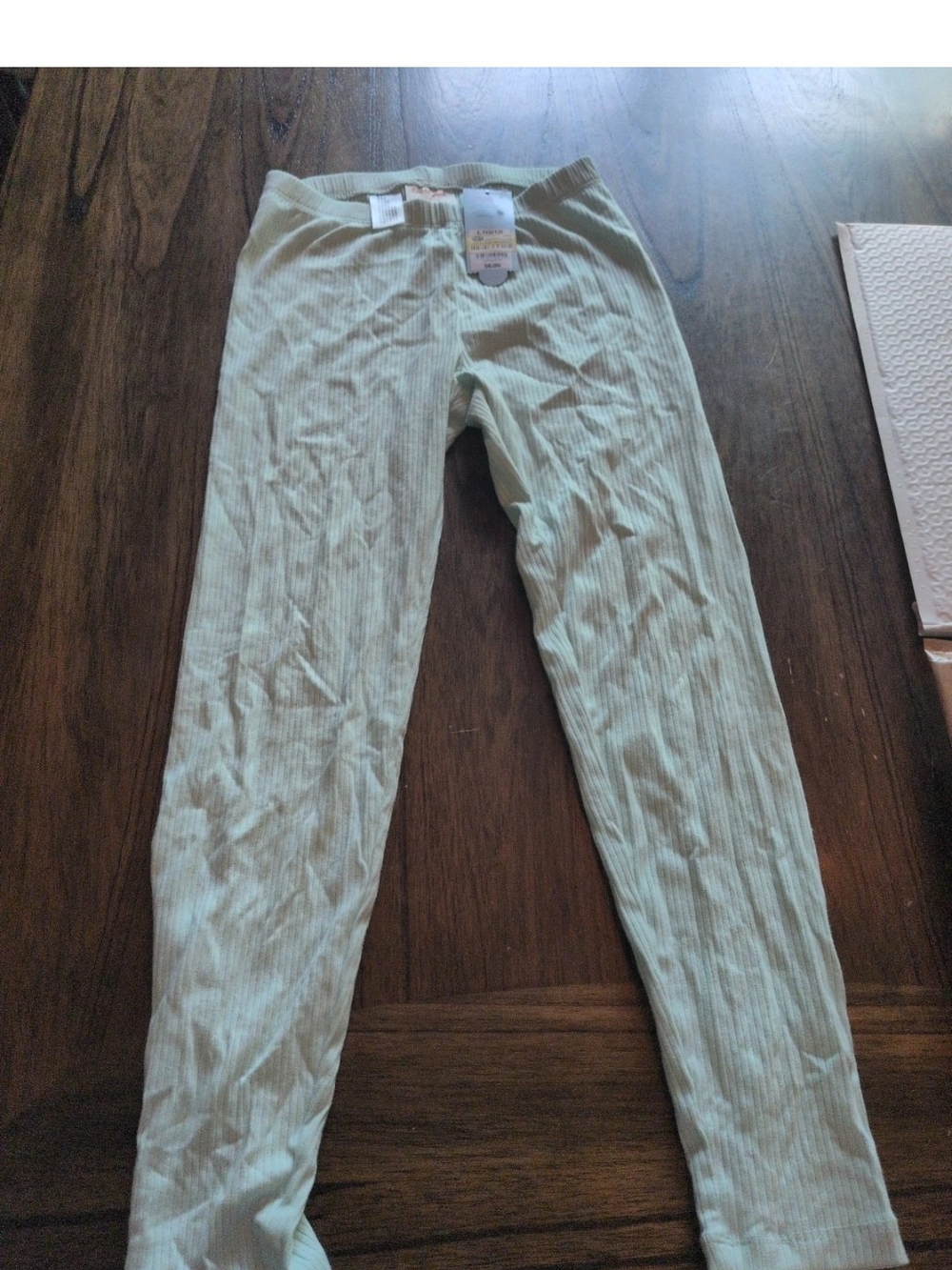Cat And Jack Girls Ribbed Leggings Size L (10/12)